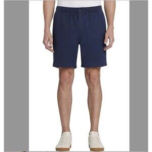 St. Aisle Classic Fit Deck Shorts- size:4X colour - Navy Blazer